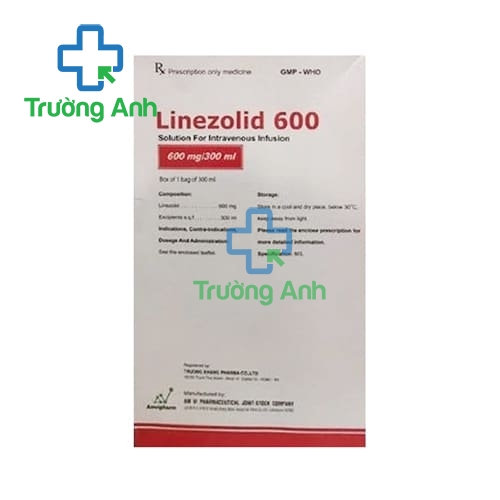Inlezone 600 Amvipharm - Thuốc điều trị nhiễm khuẩn hiệu quả